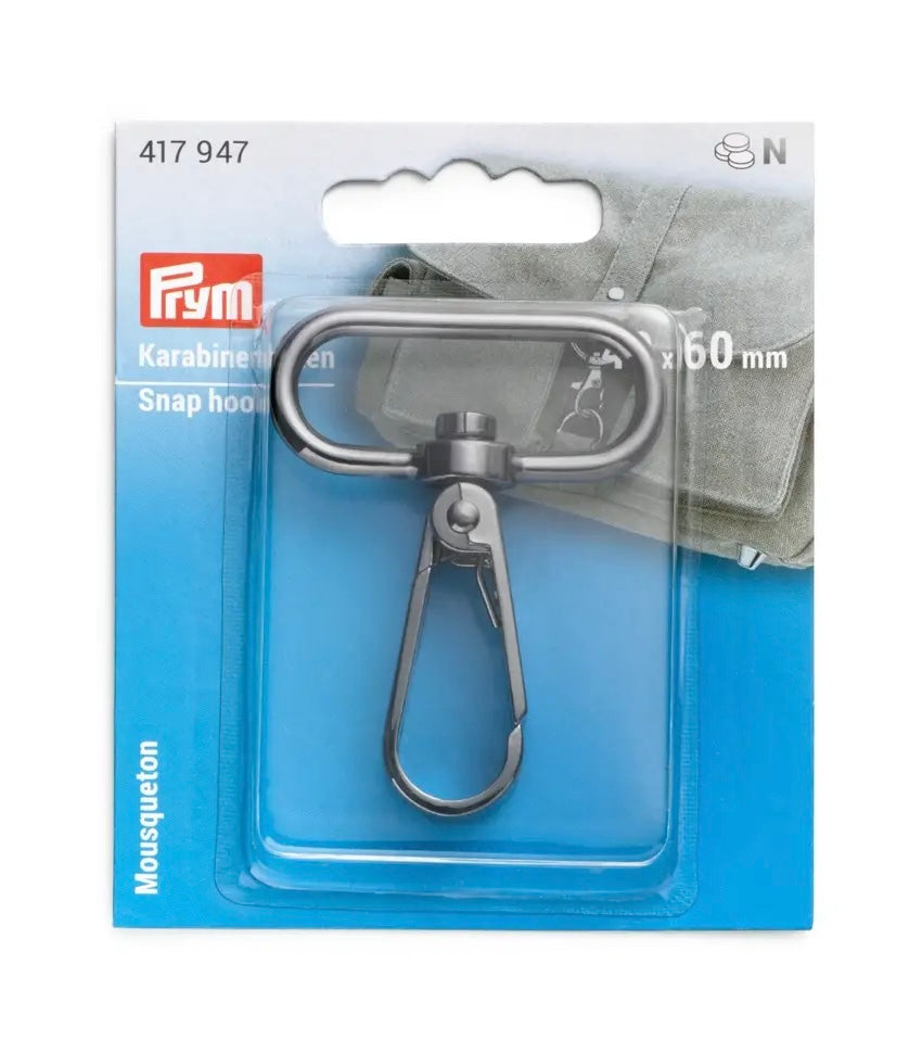 Prym Karabinerhaken
40 x 60 mm gunmetal