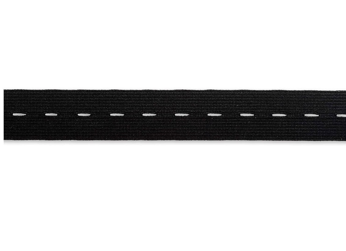 Prym Knopfloch-Elastic schwarz
25mm