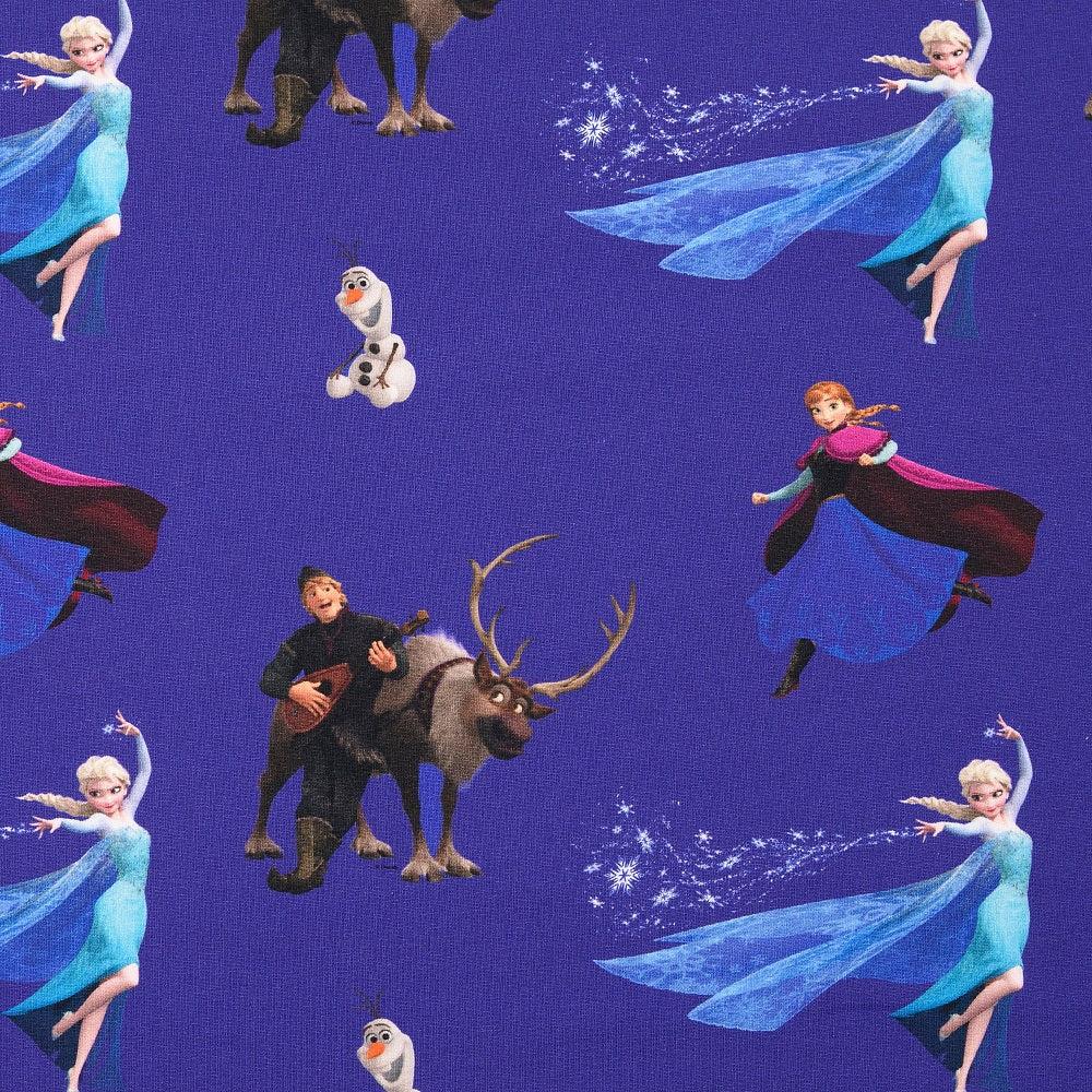 Lizenz Jersey "Frozen" Anna & Elsa