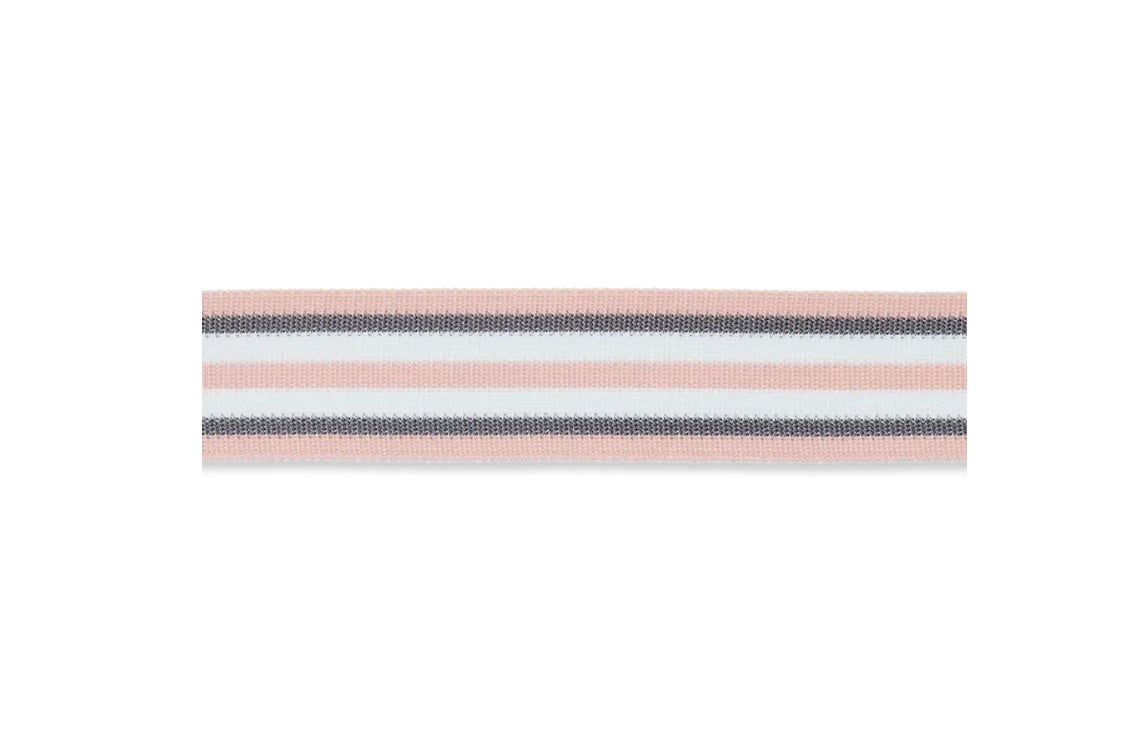 Strickband 25mm gestreift