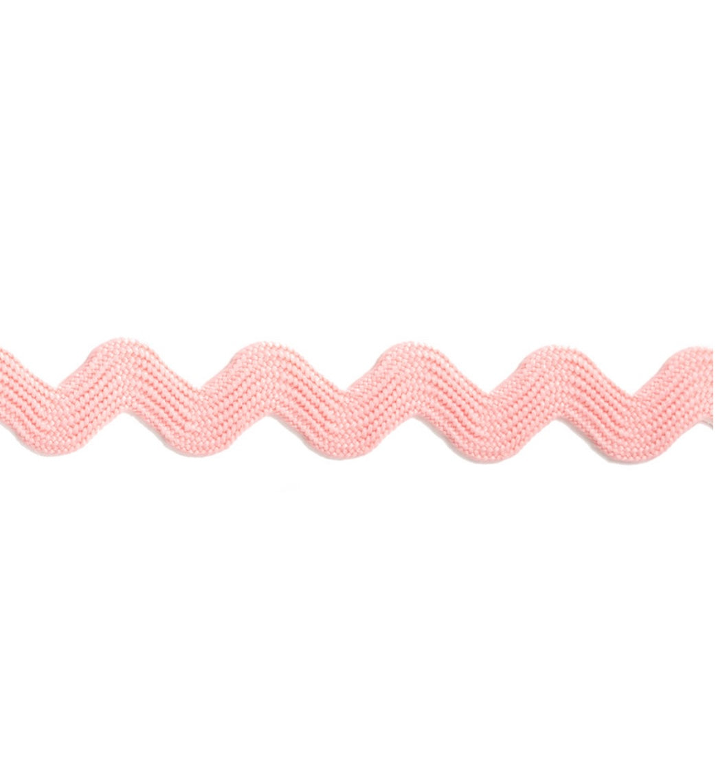 Zackenlitze Uni 7mm rosa