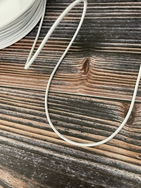 Elastic-Kordel 2,5mm weiß