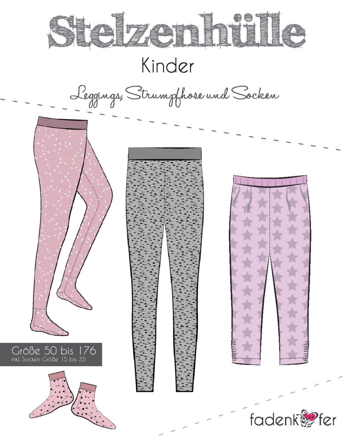 Fadenkäfer Schnittmuster "Stelzenhülle" Kinder