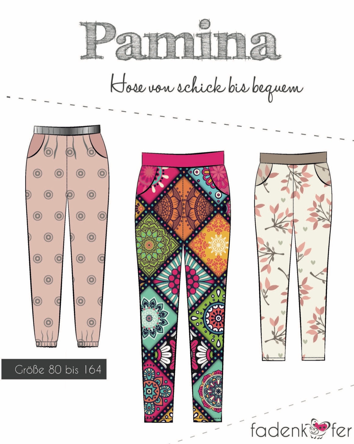 Fadenkäfer Schnittmuster "Pamina" Kinderhose