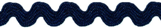 Zackenlitze Uni
8mm marineblau