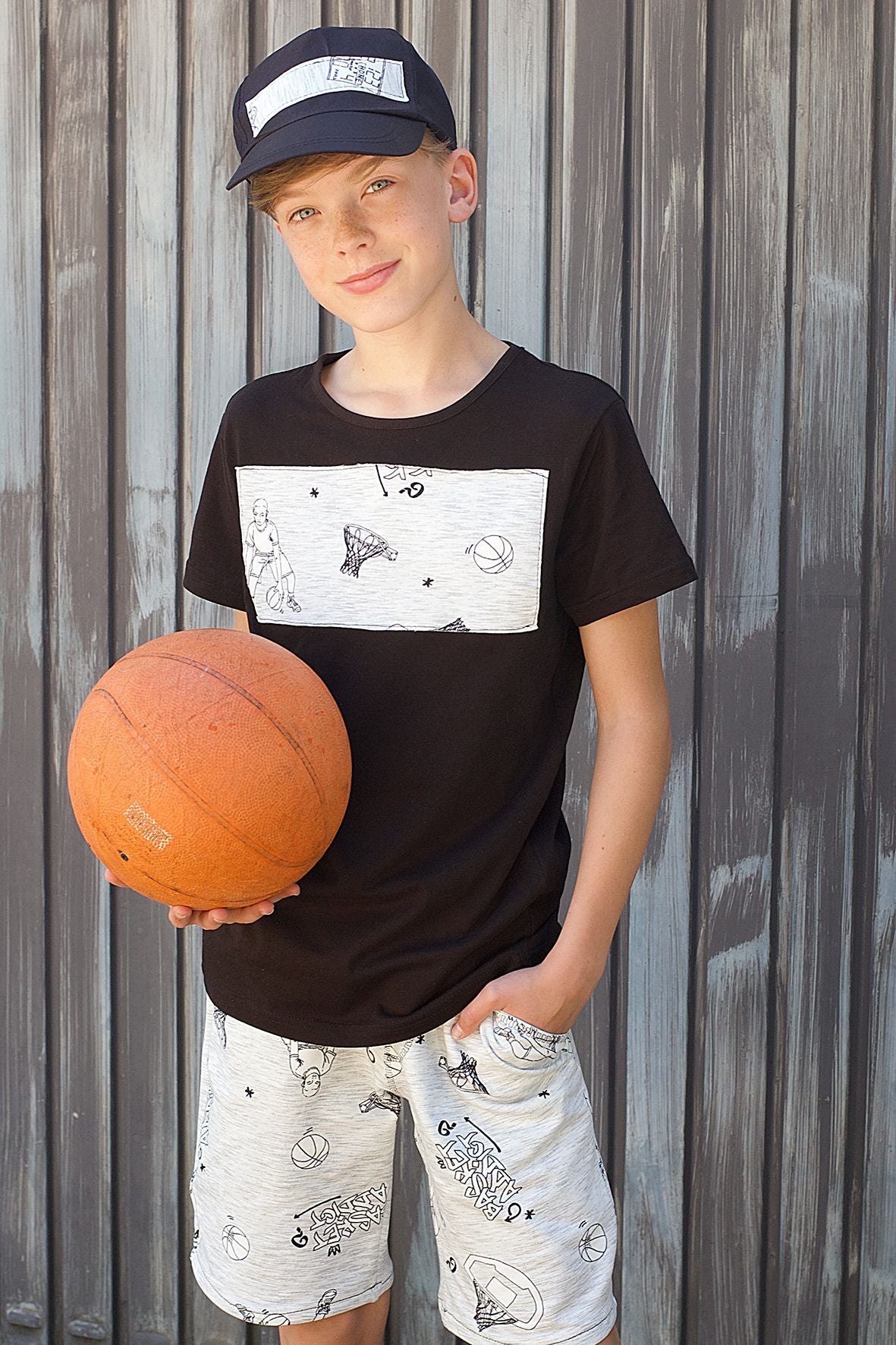 Sweat French Terry "Basket Ball"
Hilco