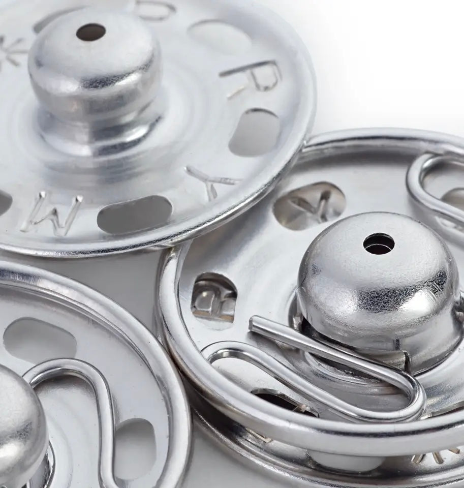 Prym Annähdruckknöpfe 3 Stück 21 mm silber