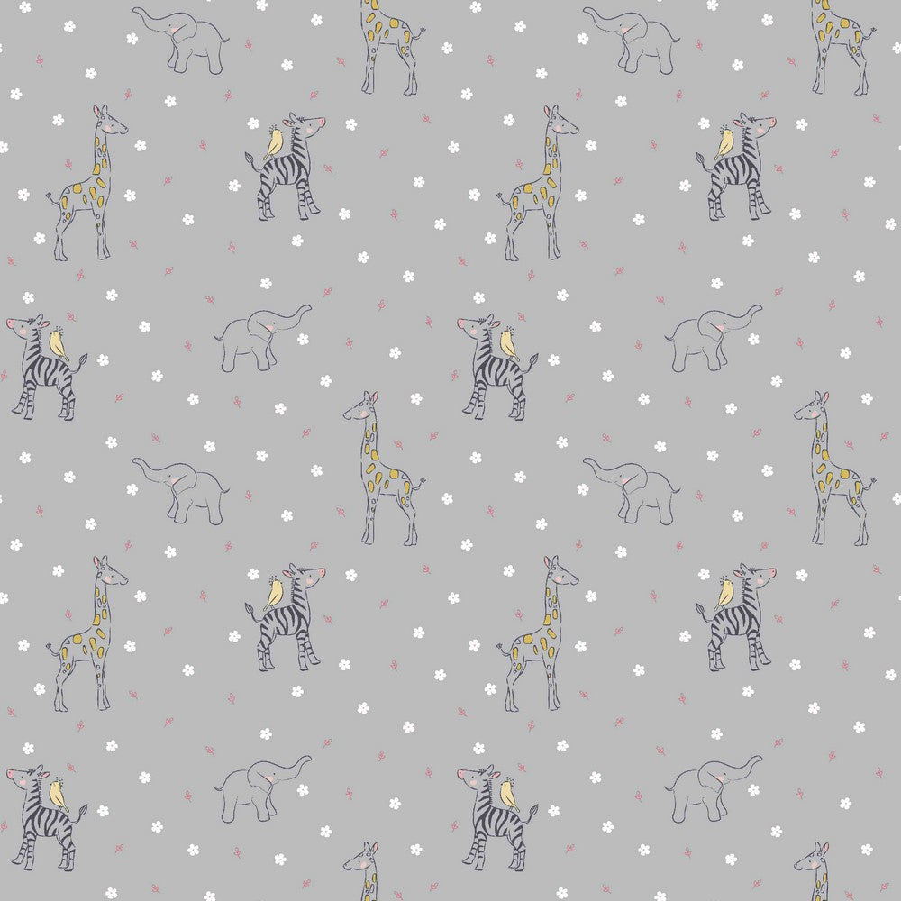 Popelin GOTS Sweet Animals
Giraffe, Elefant, Zebra