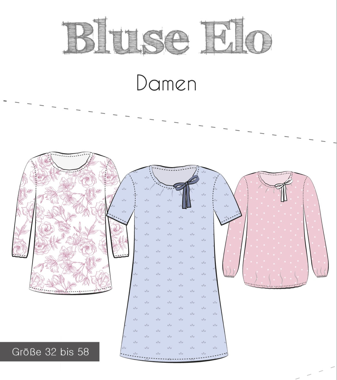 Fadenkäfer Schnittmuster "Elo" Bluse Damen
