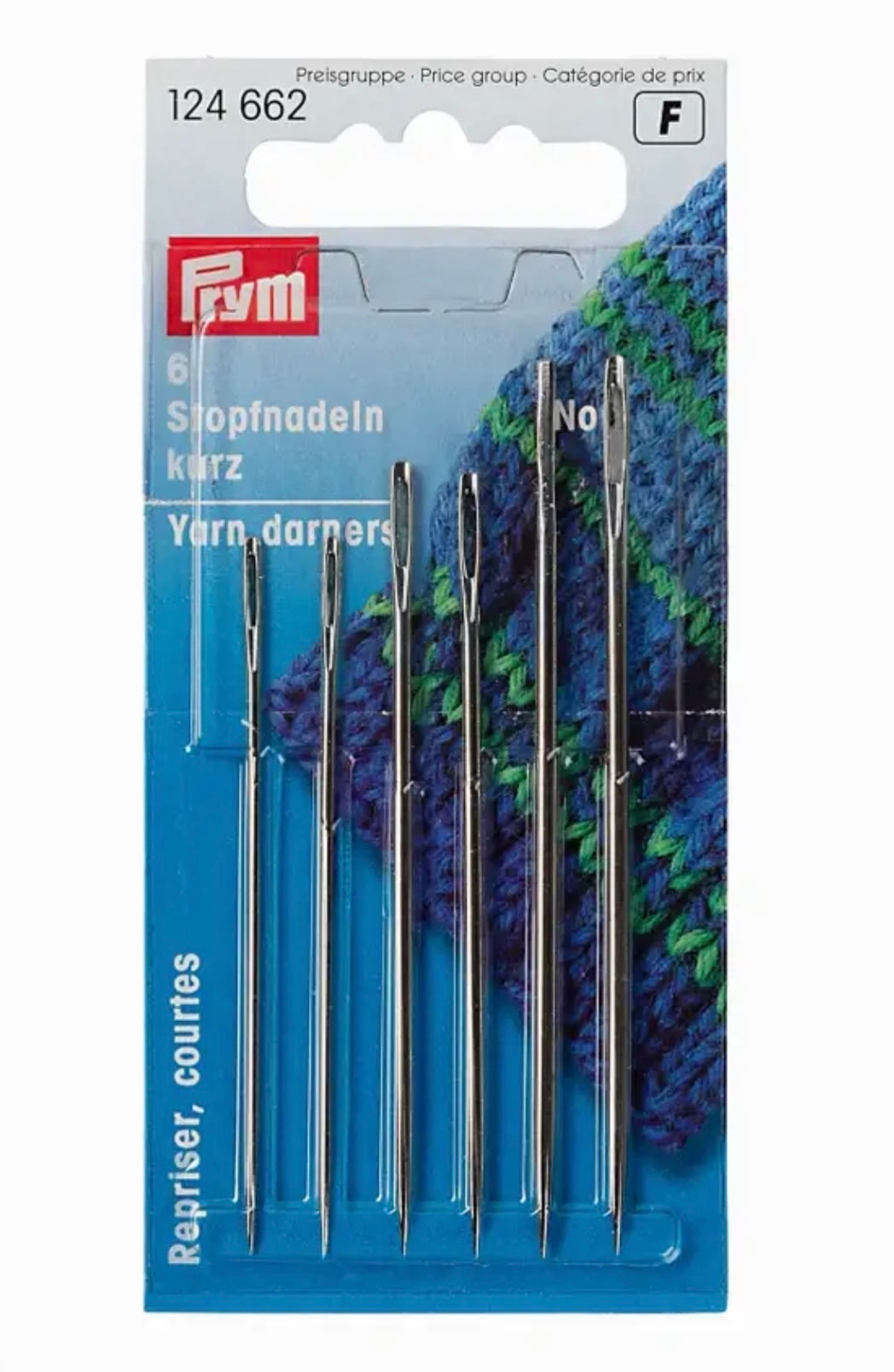 Prym Stopfnadeln 6 Stück No. 5/0-1/0
