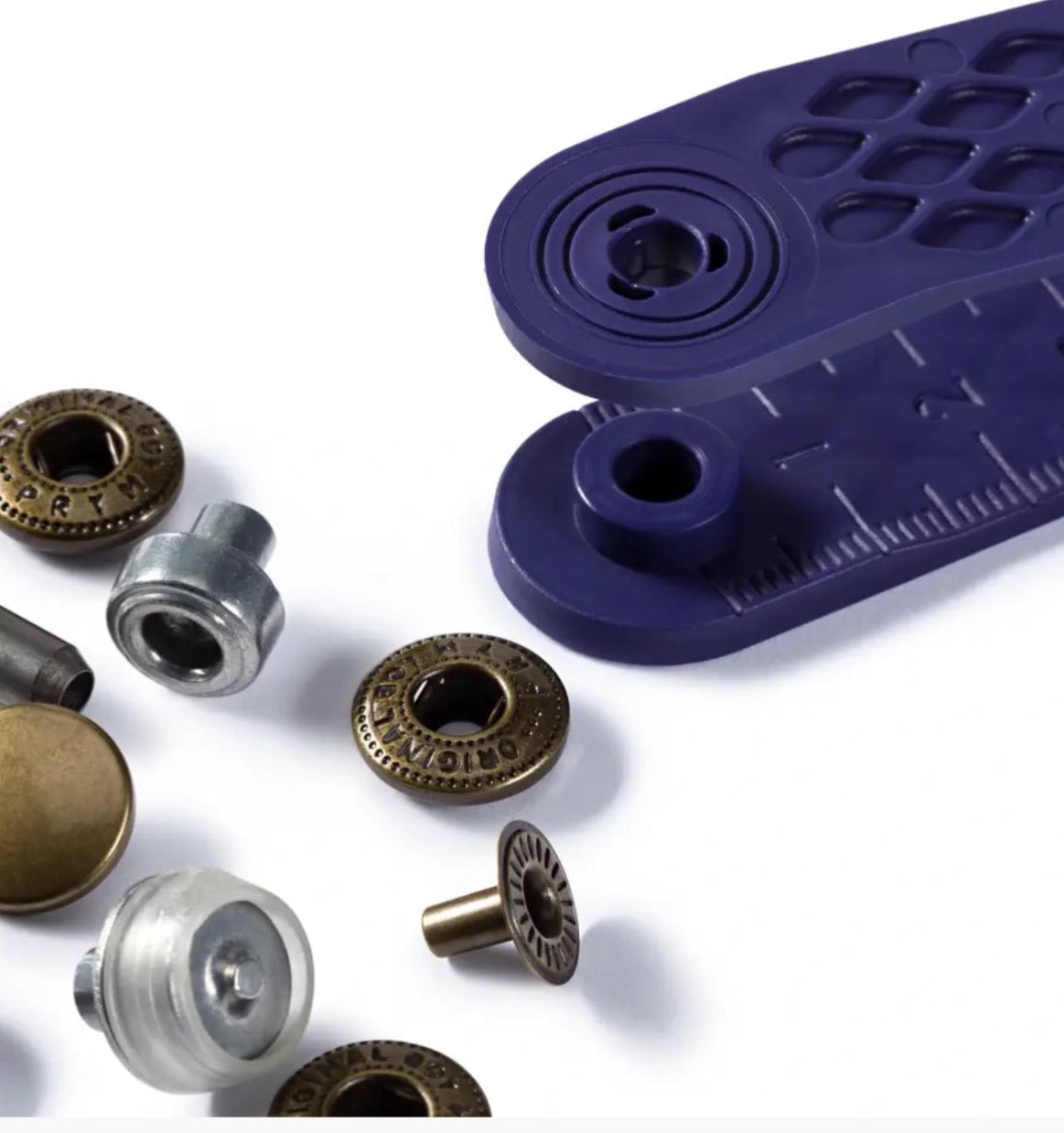 Prym Nähfrei AnorakDruckknöpfe 12mm altmessing