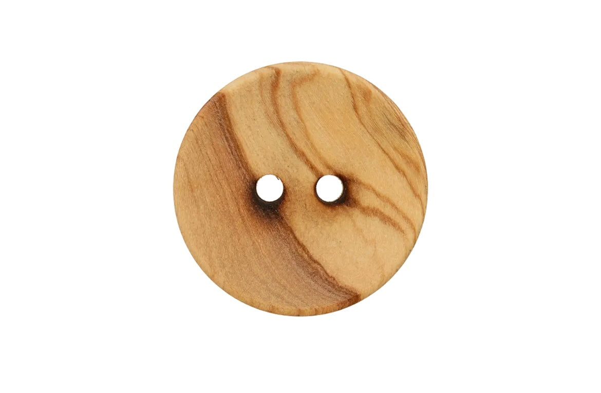 Holzknopf 2 Loch Ø 38mm
beige