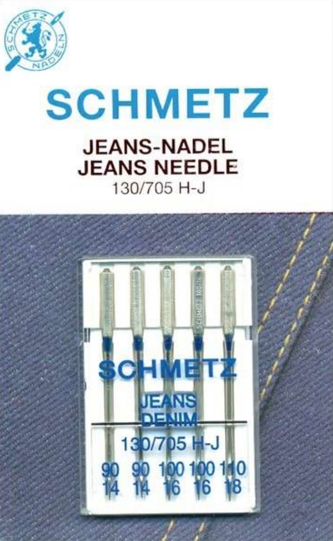 Schmetz Jeans Nadeln
90-110