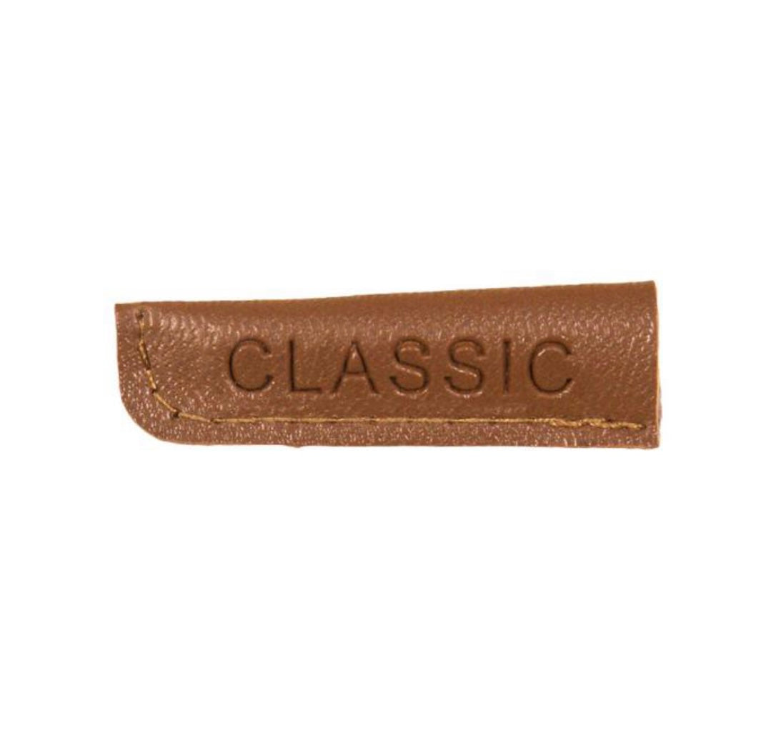 Kordelenden Lederimitat 1 Paar
Classic camelfarben