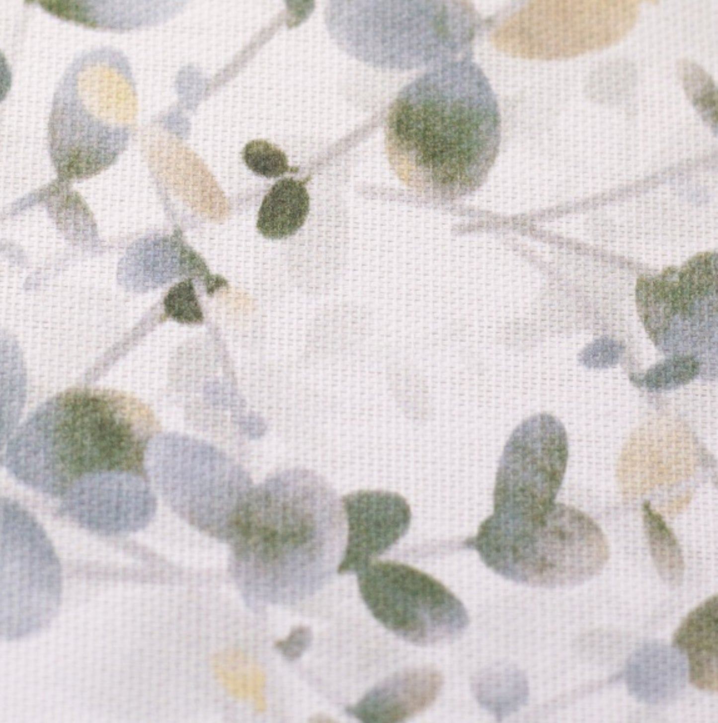 Canvas Leinenoptik „Ilana“ kleingemustert Blätter Aquarell Swafing