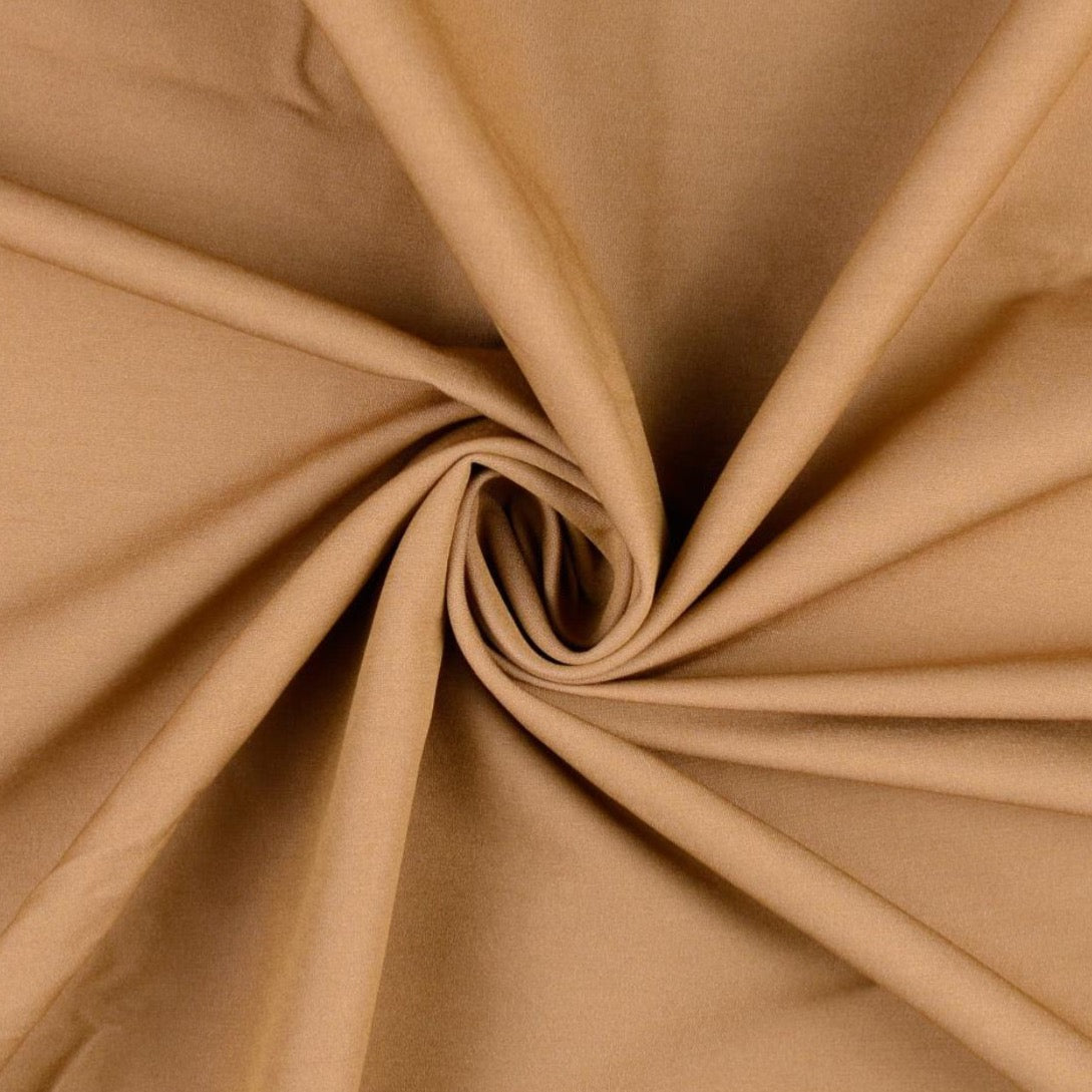 Hosenstoff Bengalin Uni beige