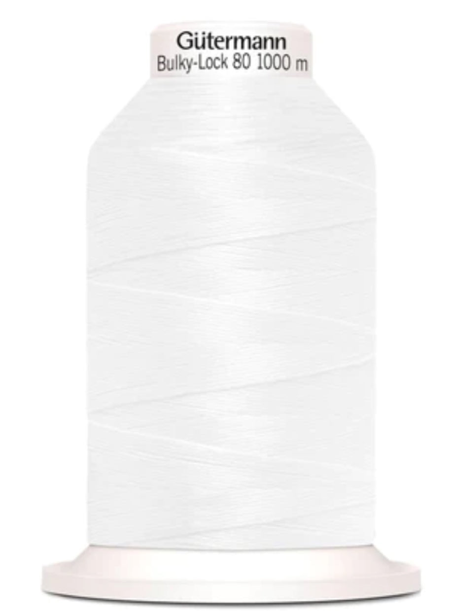 Gütermann Bulky-Lock 1000m weiss col.800