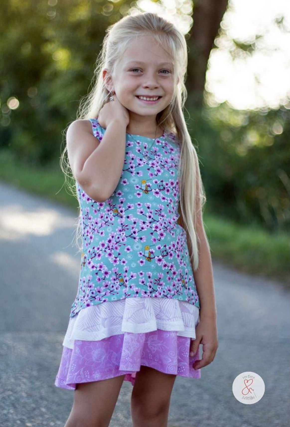 Fadenkäfer Schnittmuster "Luise" Kinderkleid