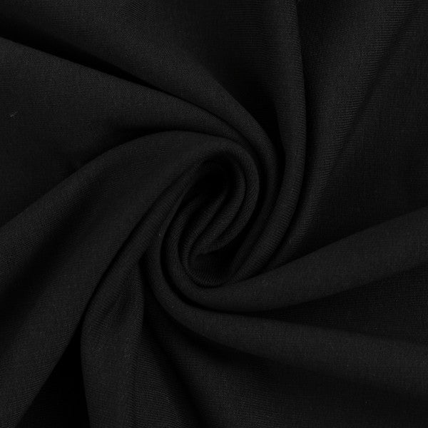 Sweat French Terry Uni Maike Swafing schwarz