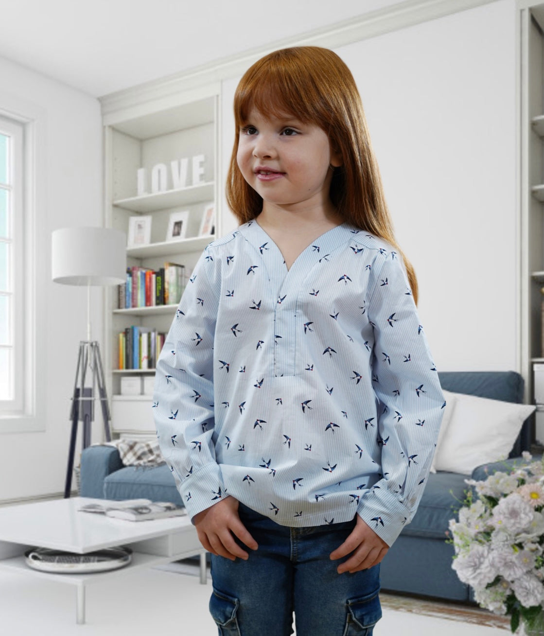 Fadenkäfer Schnittmuster "Cleo"
Bluse Kinder