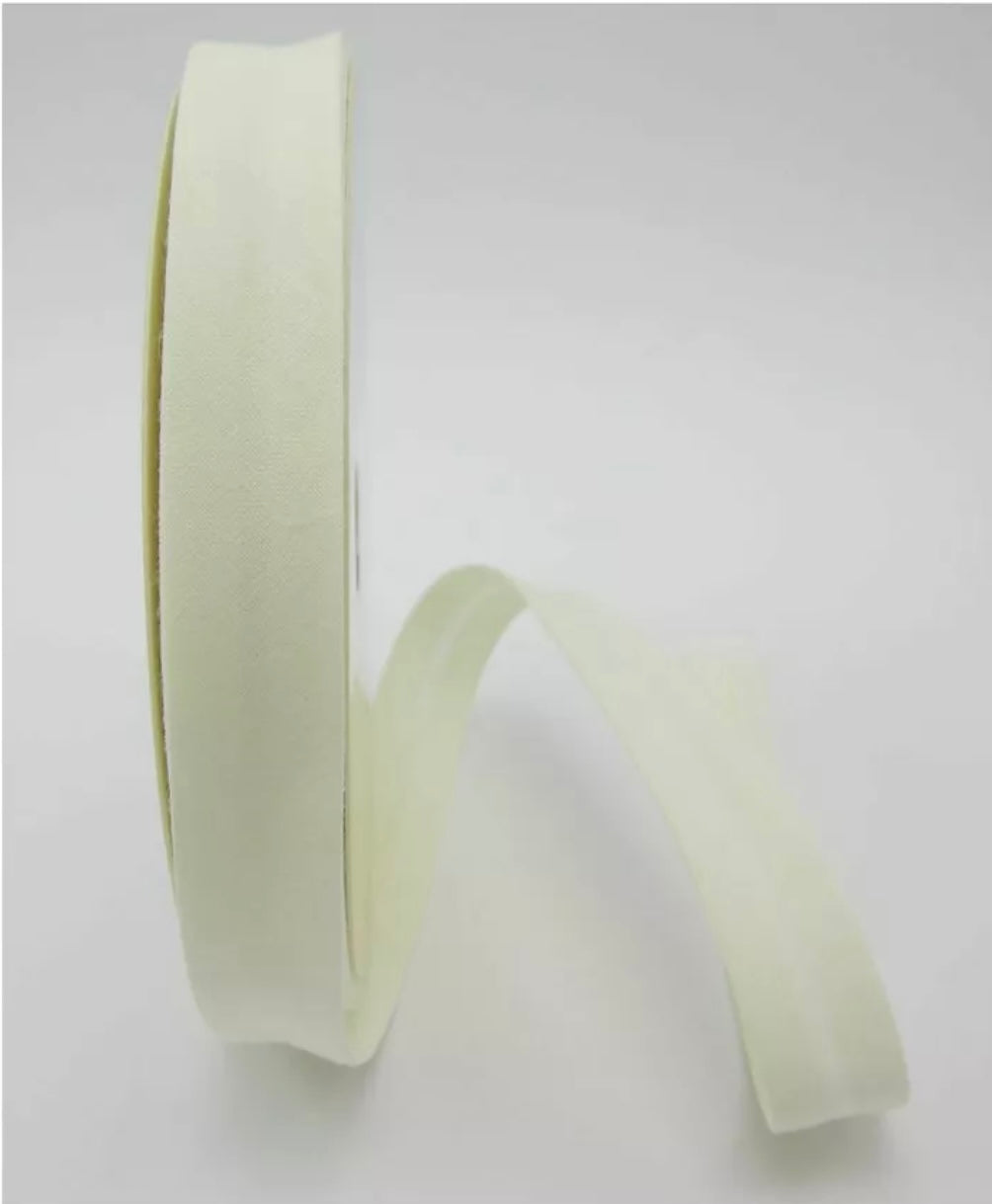 Schrägband elastisch
18mm mandelweiß