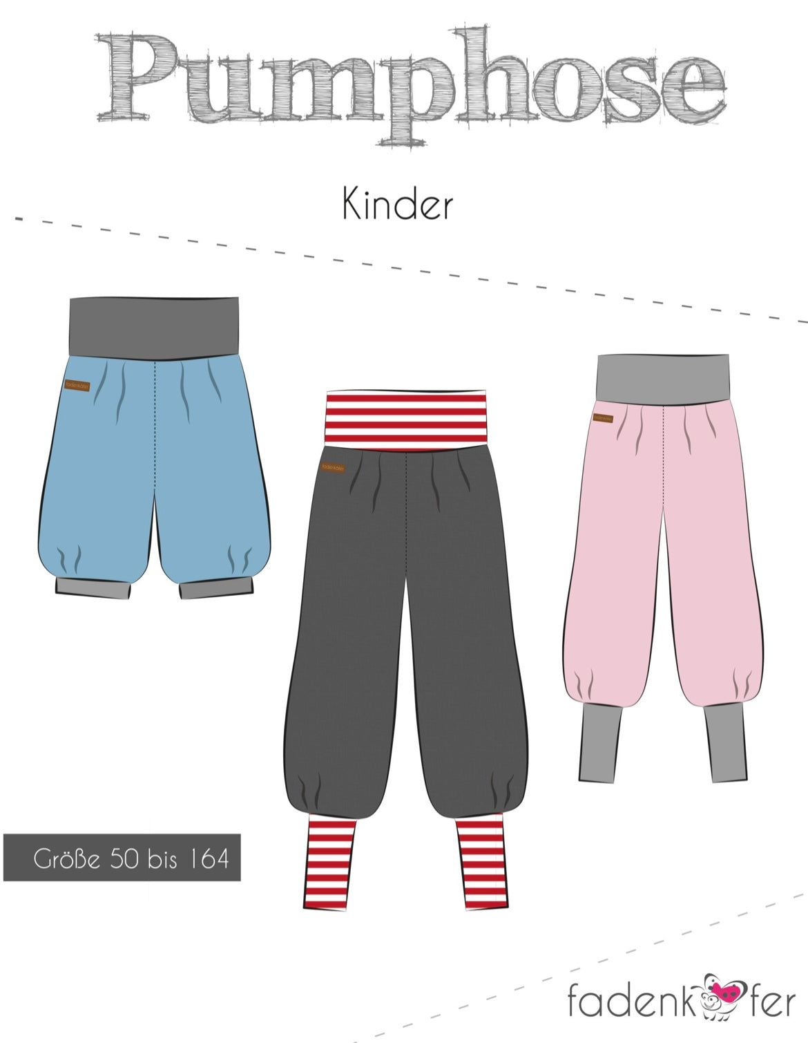 Fadenkäfer Schnittmuster "Pumphose"
Kinder