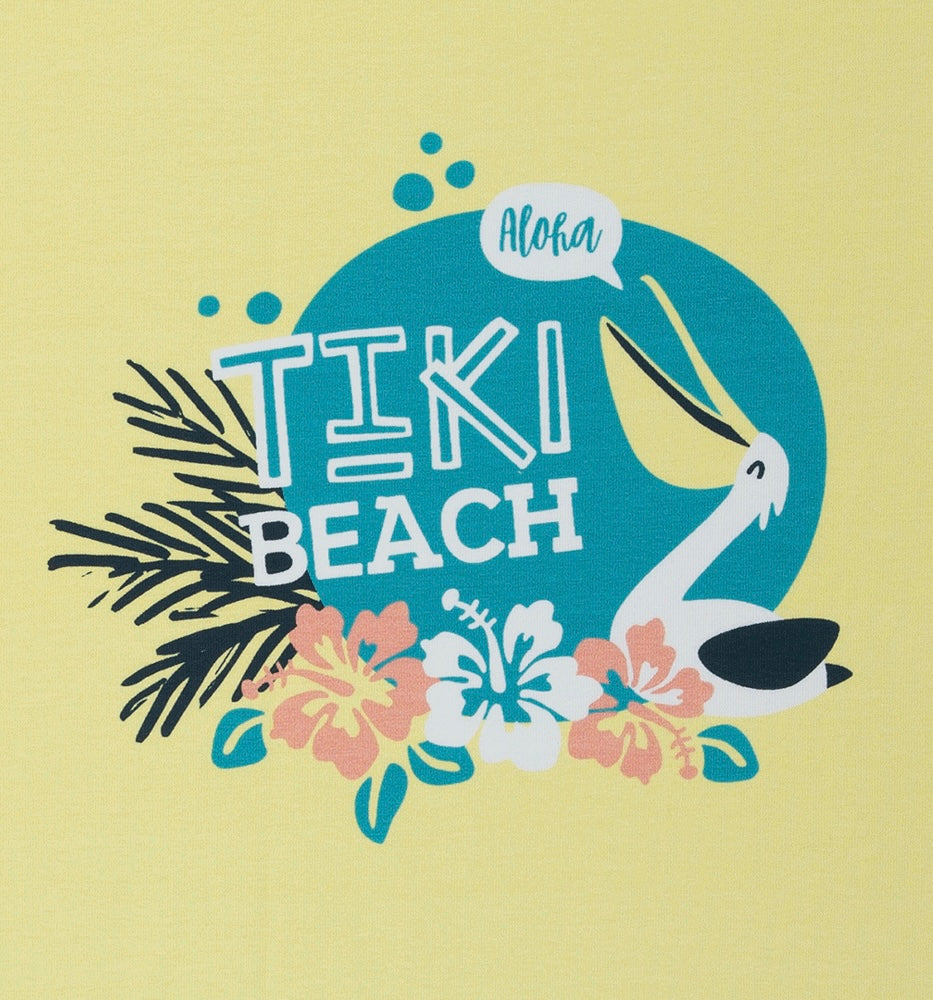 Jersey Panel Tiki Beach von Käselotti