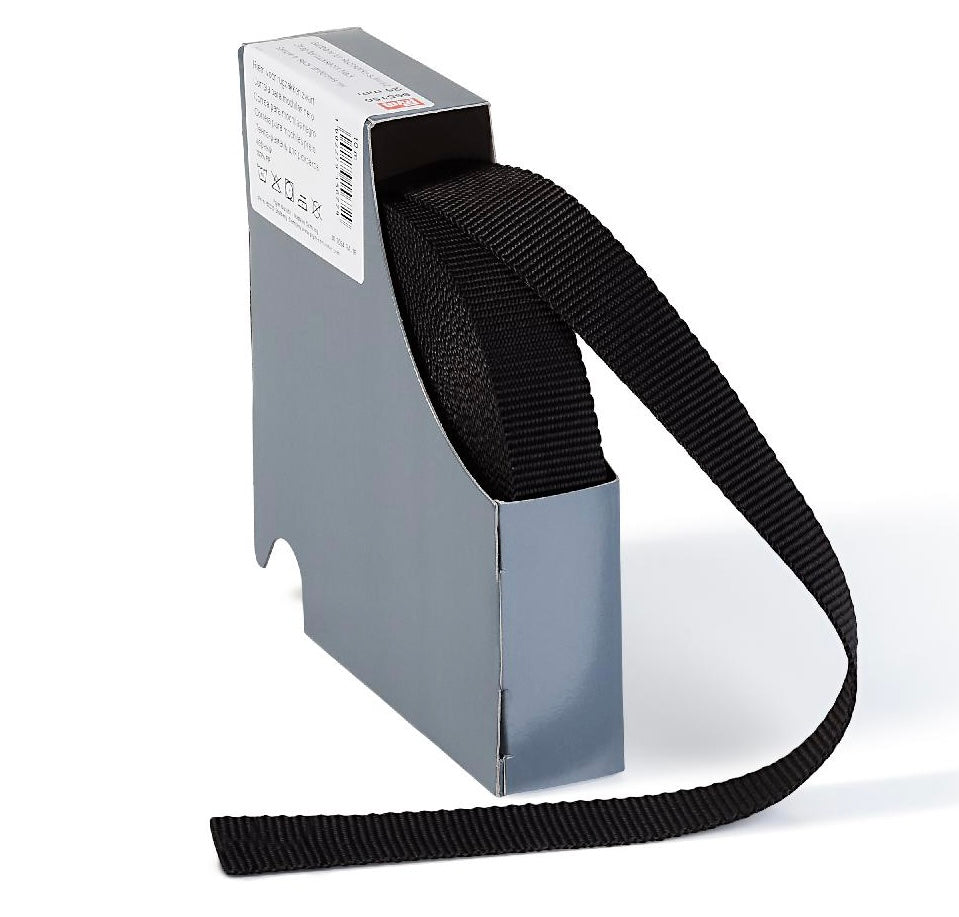 Gurtband 25mm
schwarz