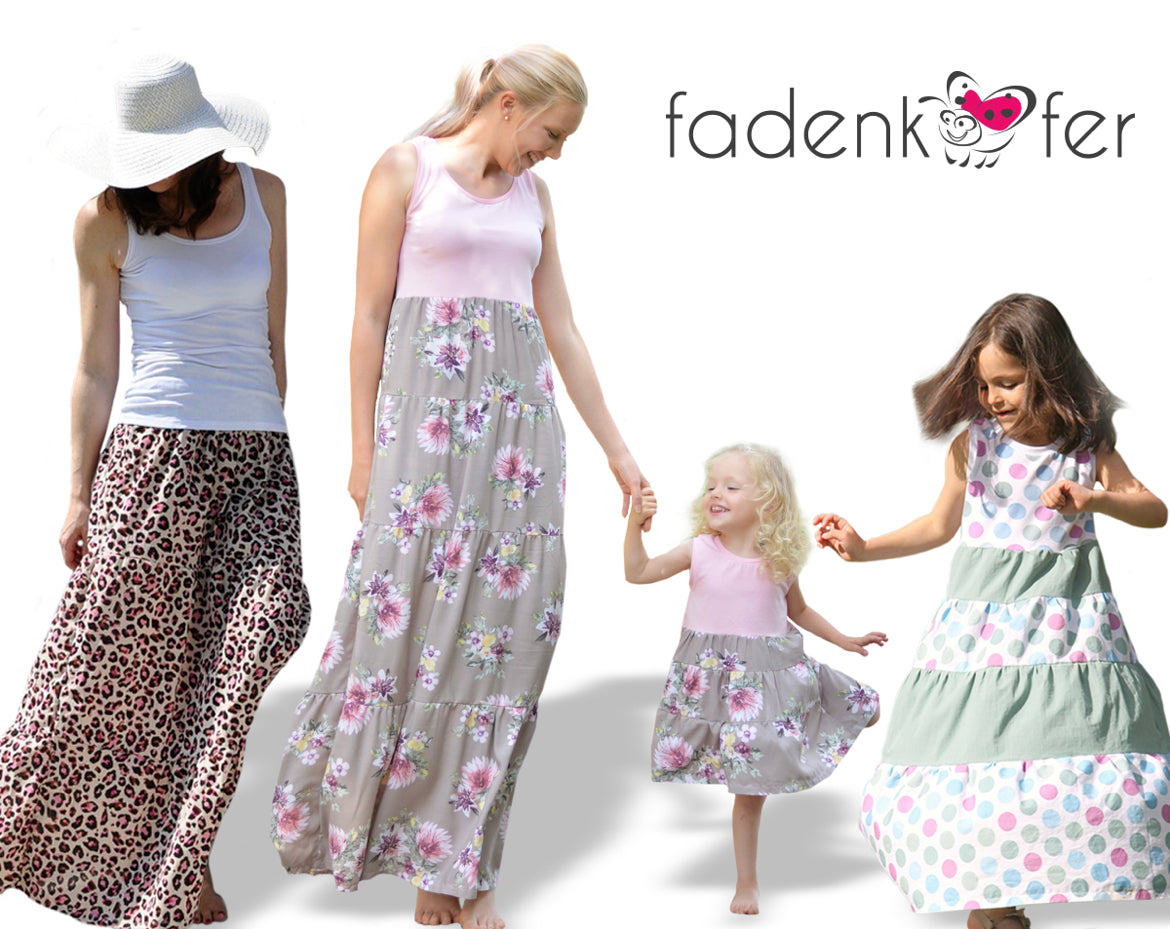 Fadenkäfer Schnittmuster "Fiona" Kleid
Damen
