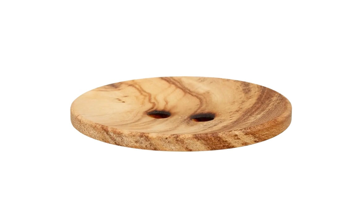 Holzknopf 2 Loch Ø 51mm