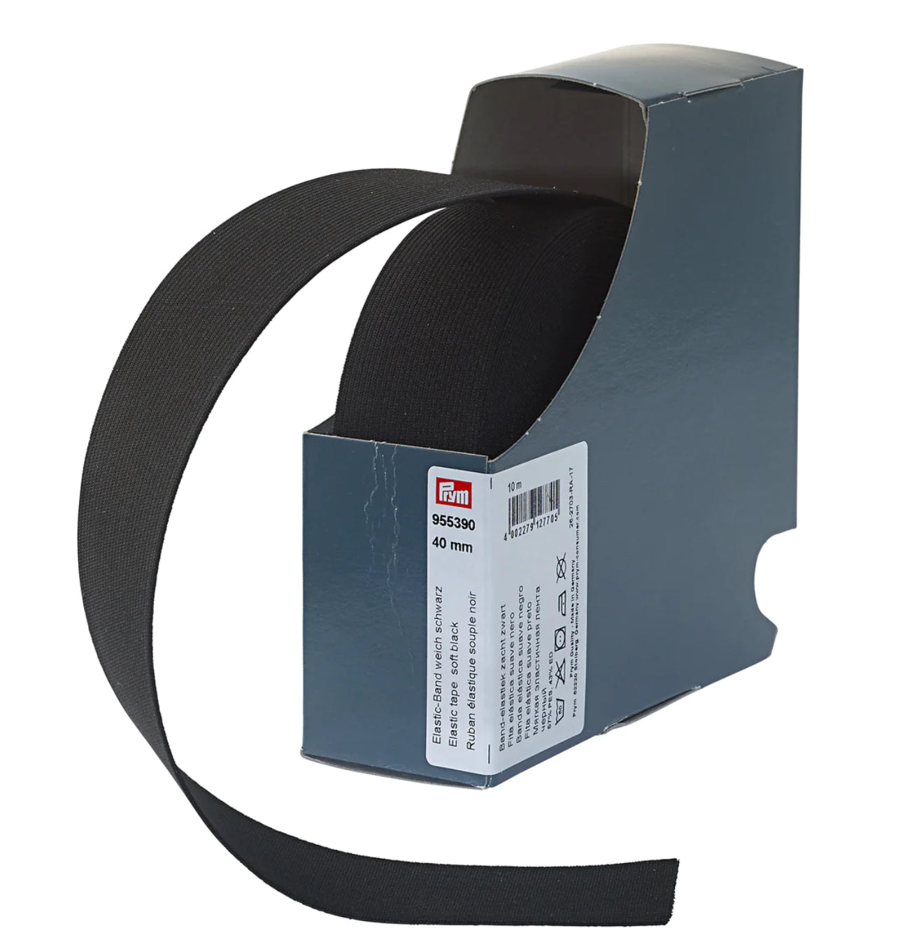 Prym Gummiband 40mm schwarz