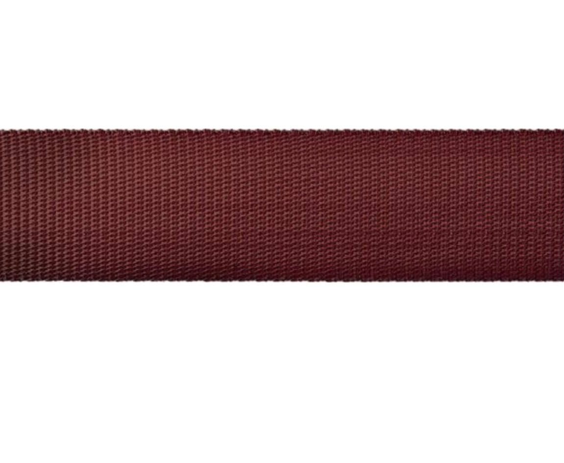 Gurtband 40mm weinrot