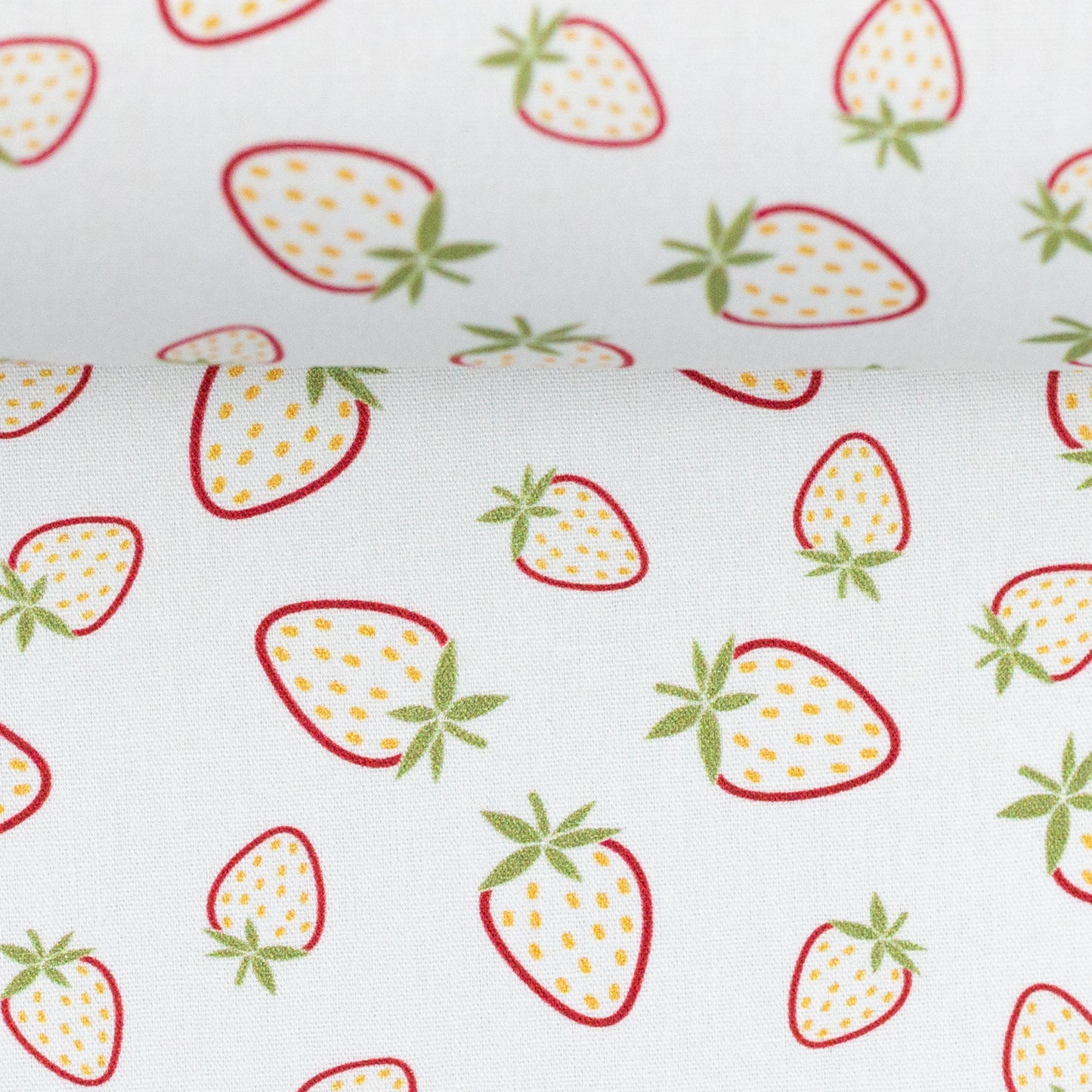 Baumwolle Kim Erdbeeren