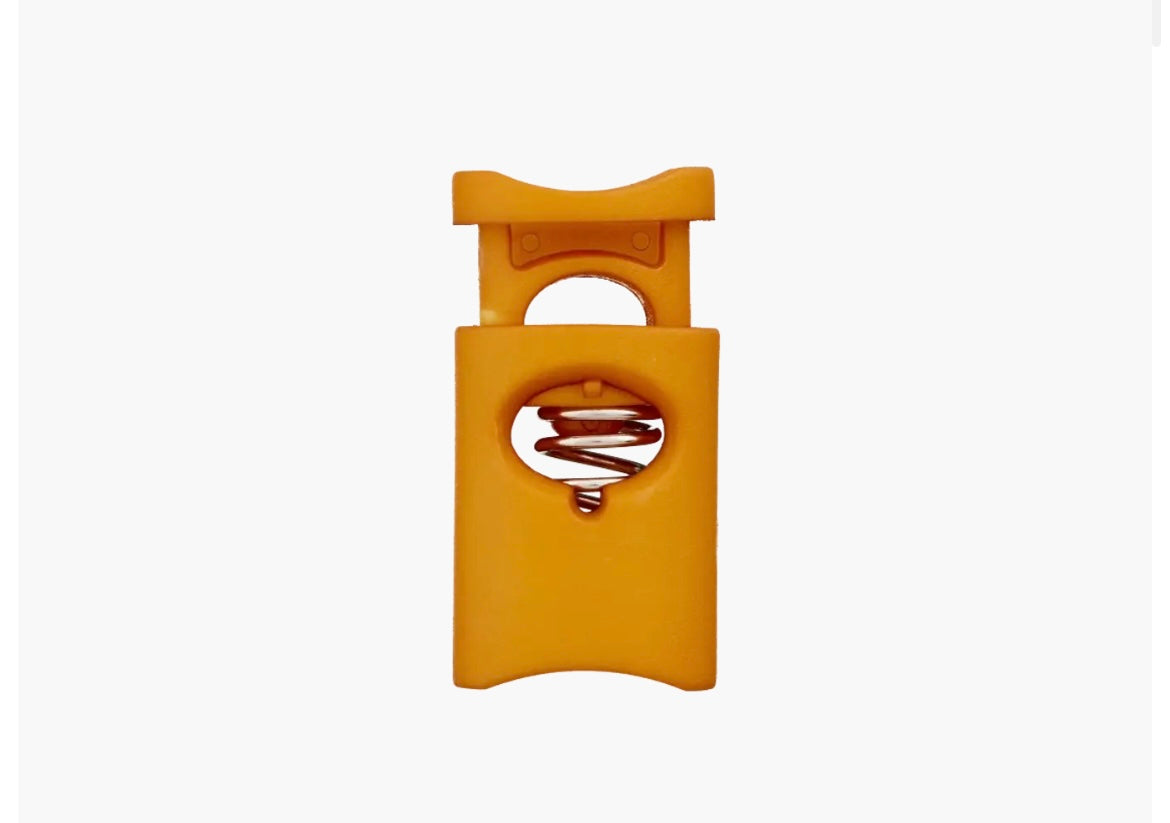 Kordelstopper 32mm senf