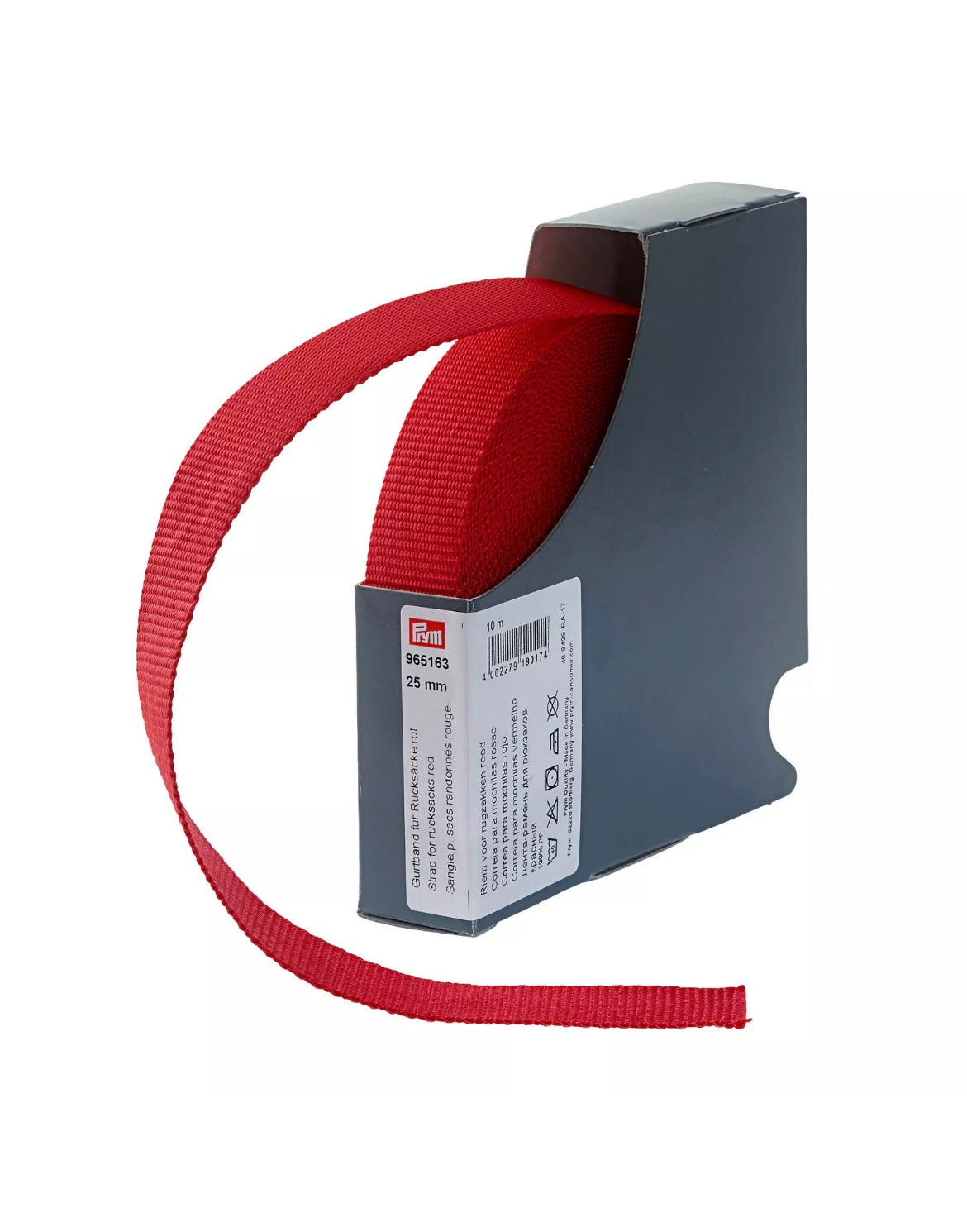 Prym Gurtband 25mm
rot