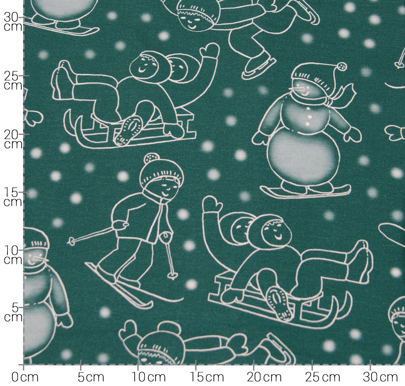 Sweat "Snow Outline" Schneemann Winter Schlitten Snowboard
Hilco