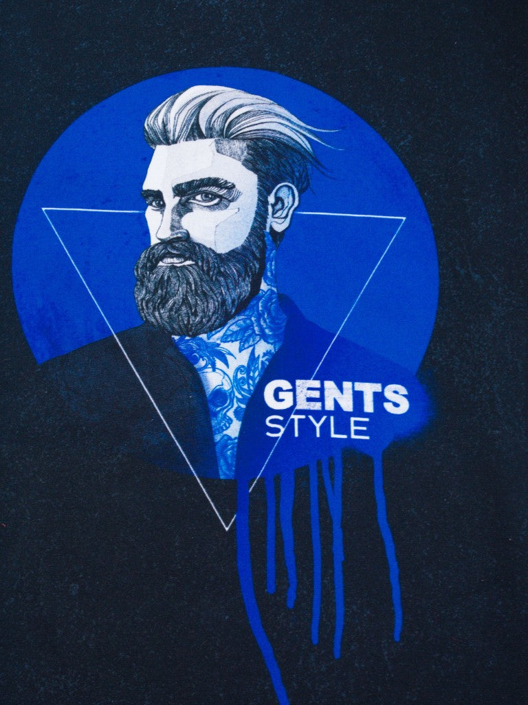 Sweat Gentlemen 80cm Panel by Thorsten Berger