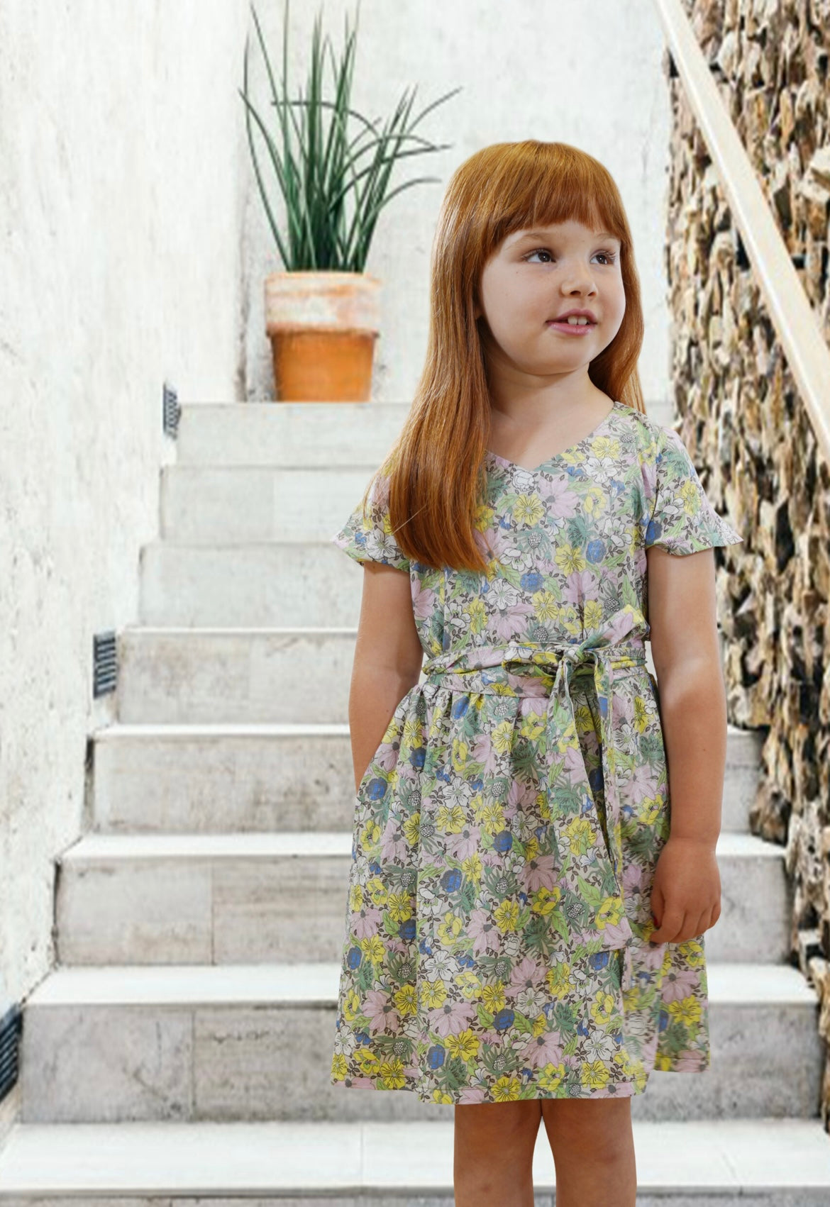 Fadenkäfer Schnittmuster "Aria" Kleid Kinder