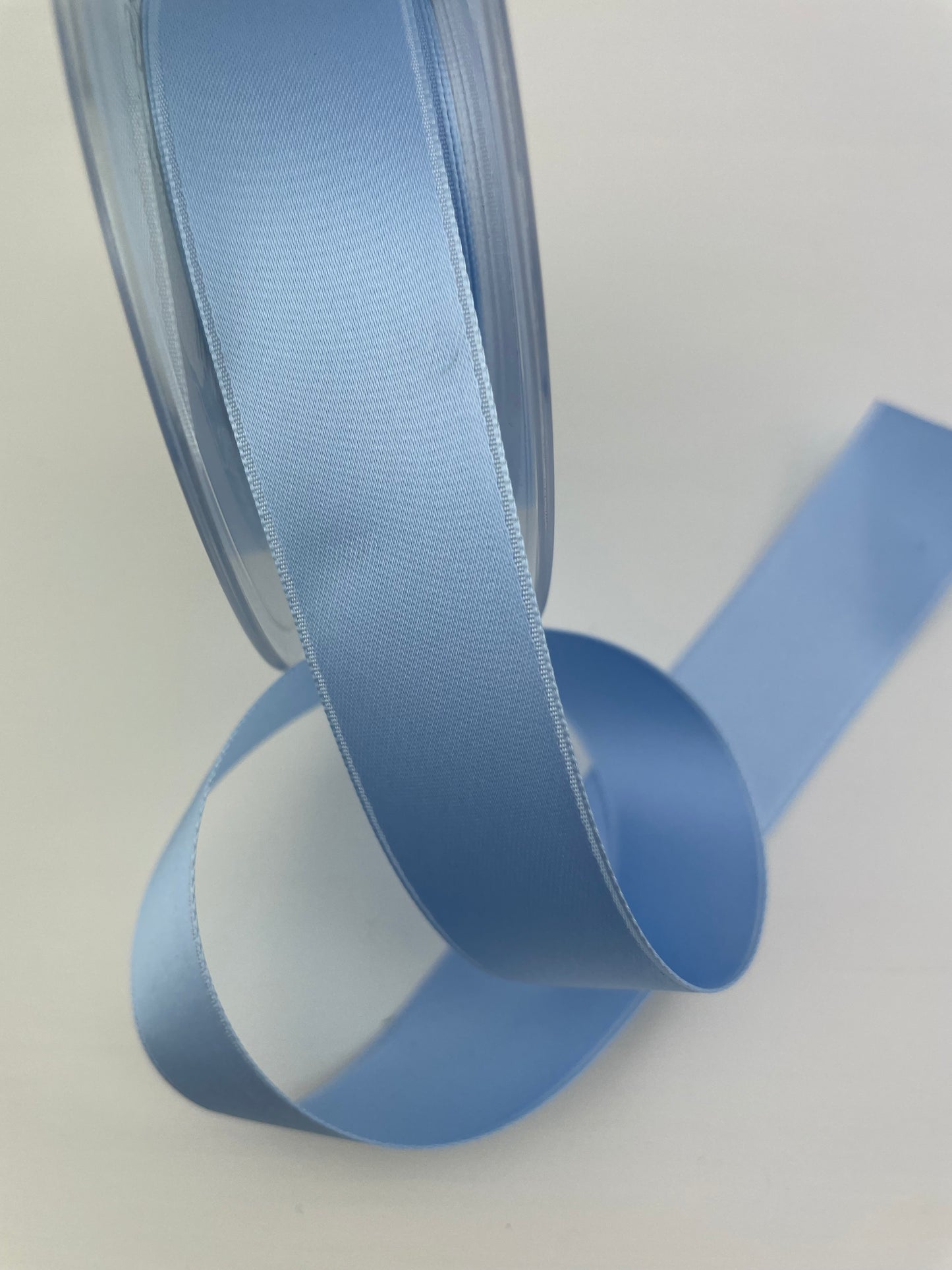 Satinband Uni 25mm himmel
