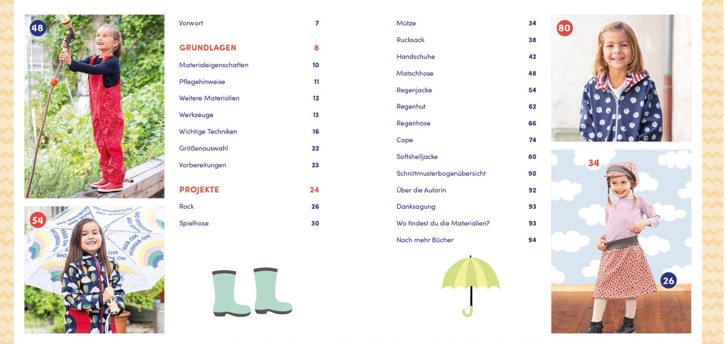 Buch EMF Verlag Softshell Nähen für Kids Gr. 92-128
