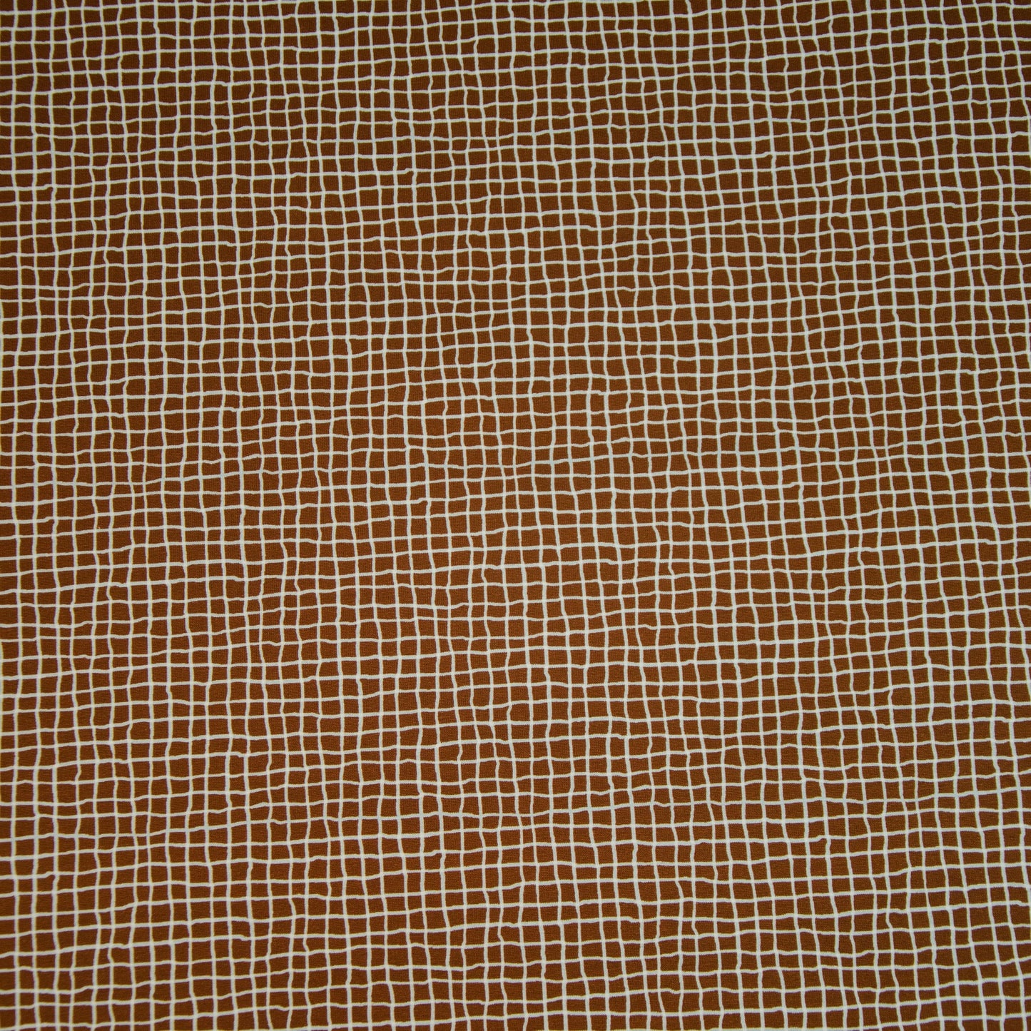 French Terry "Wood Plaid" Karos