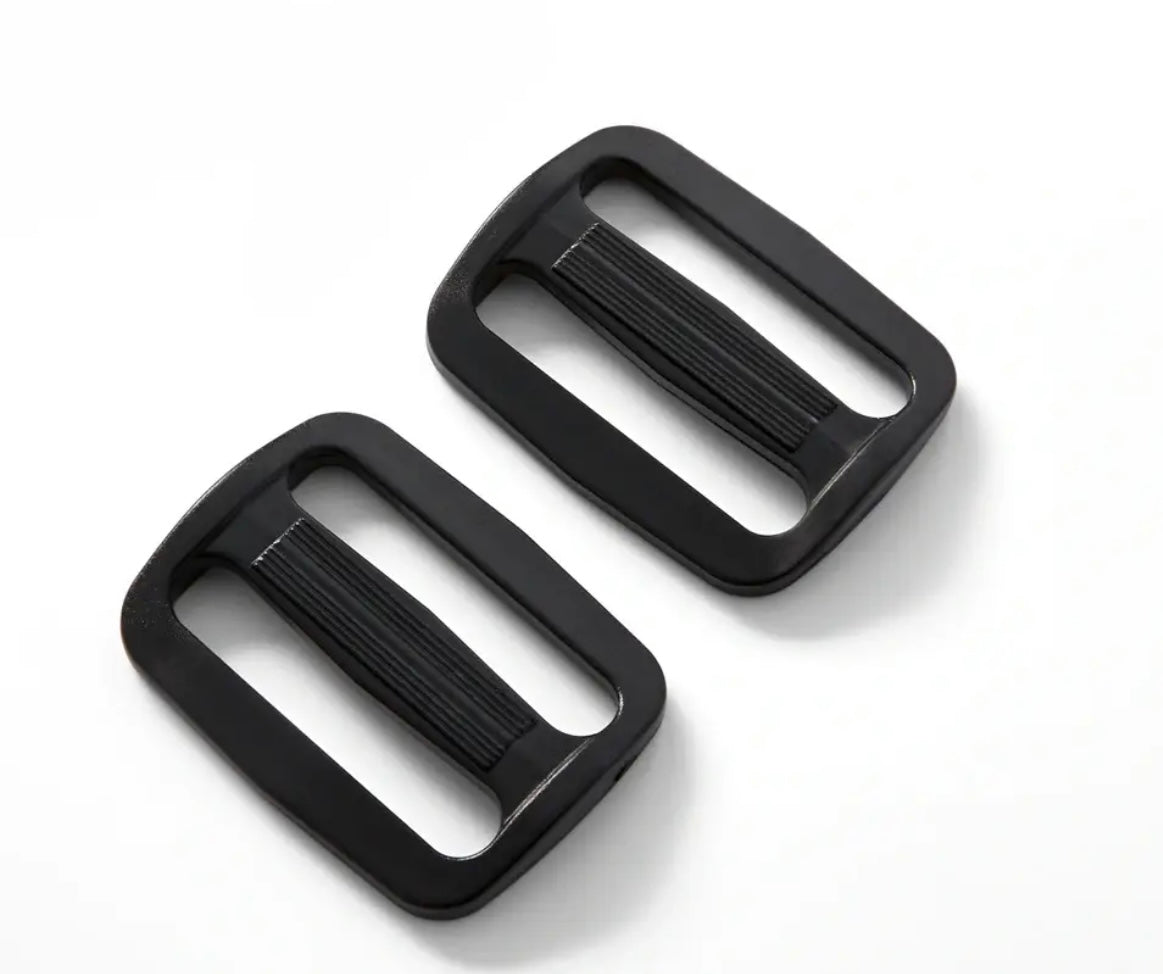 Prym 2 Leiterschnallen schwarz 40mm