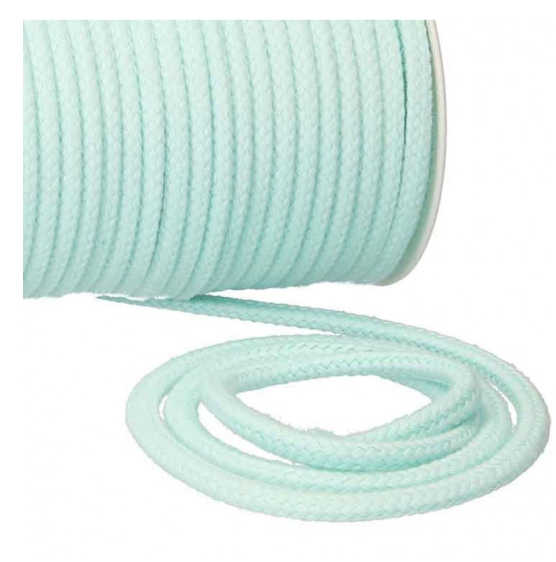 Baumwollkordel Uni
6mm aqua