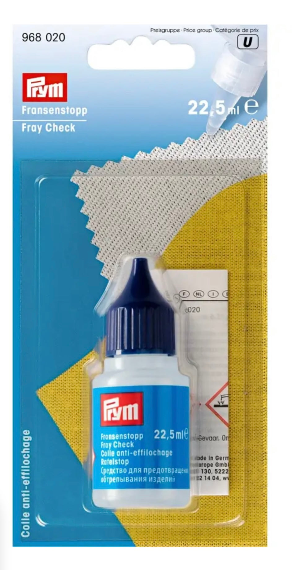 Prym Fray Check Fransenstopp
22 ml