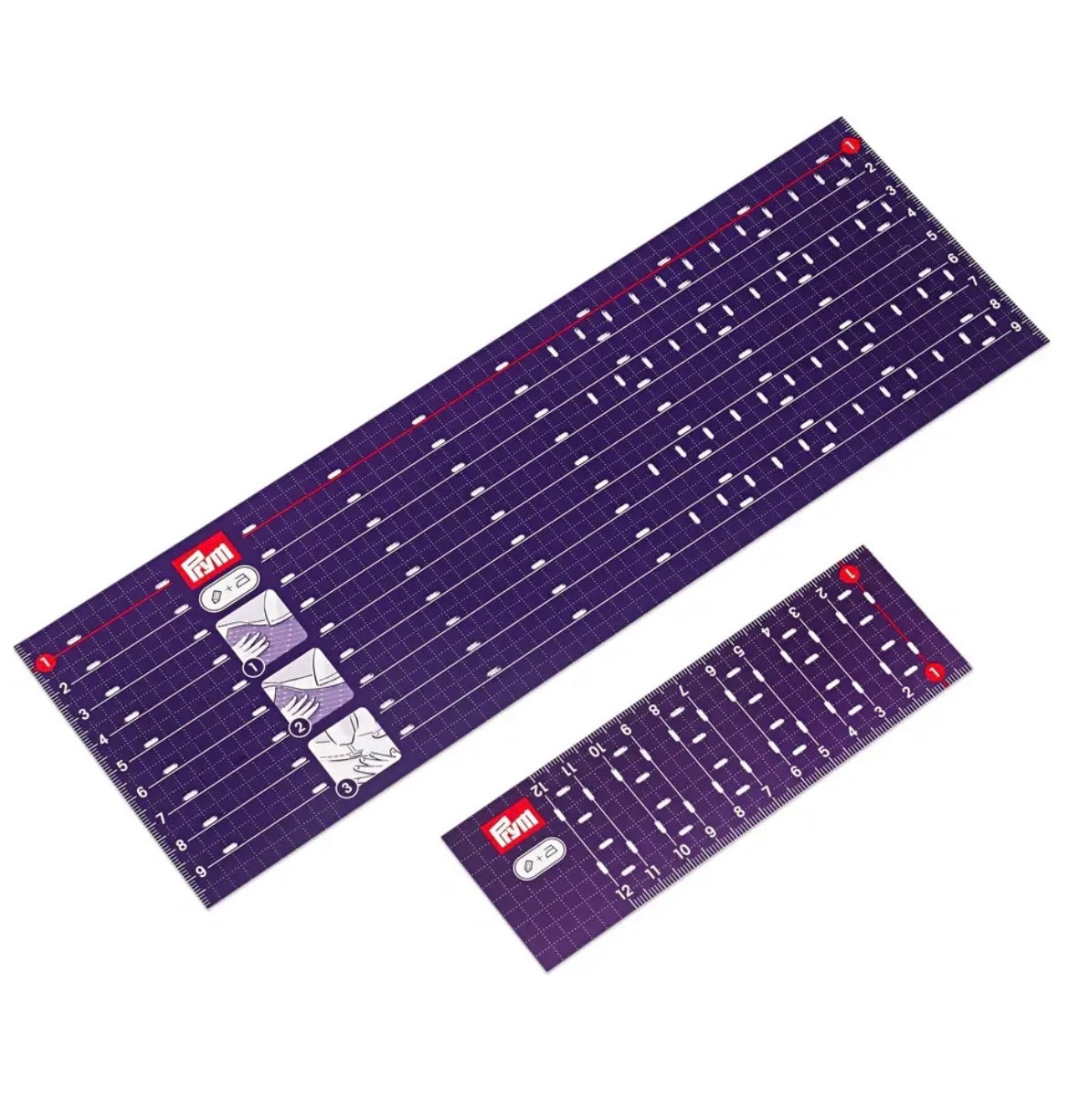 Prym Bügelineale 2 Stck universal