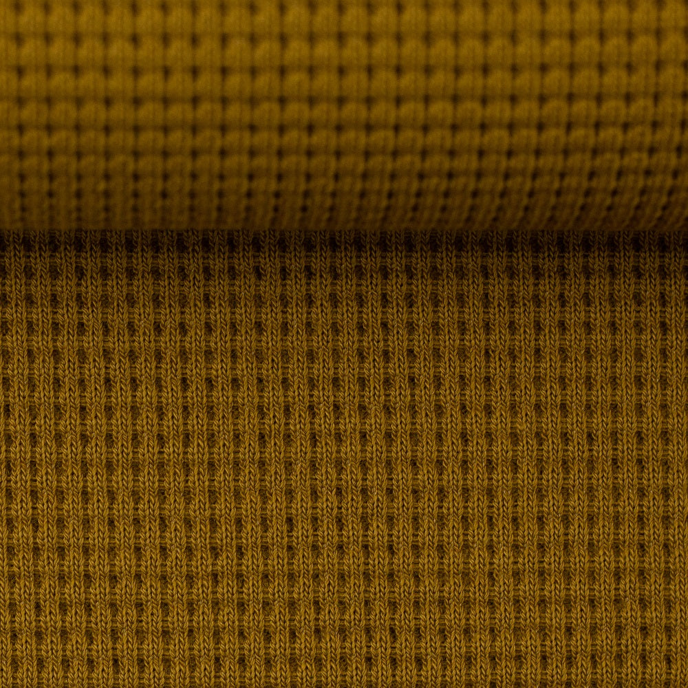 Waffelstrickstoff Oslo von Swafing