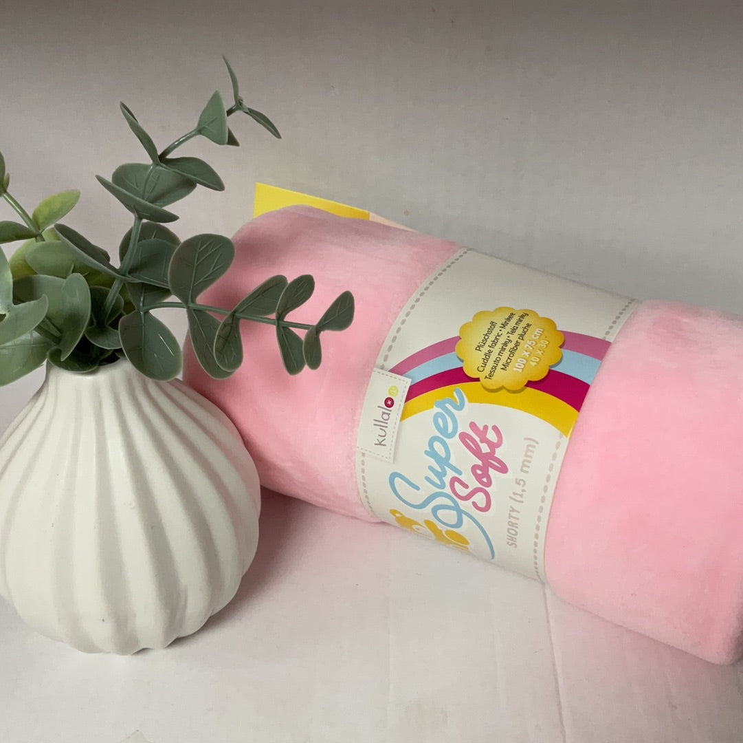 Kullaloo Supersoft Shorty 1,5mm
100 x 70cm rosa