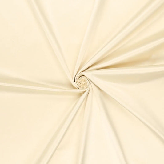 Baumwolle Stretch Satin Selena uni creme