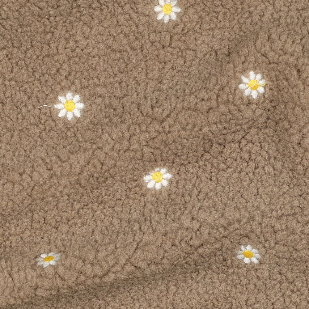 Teddy Stick Blumen taupe