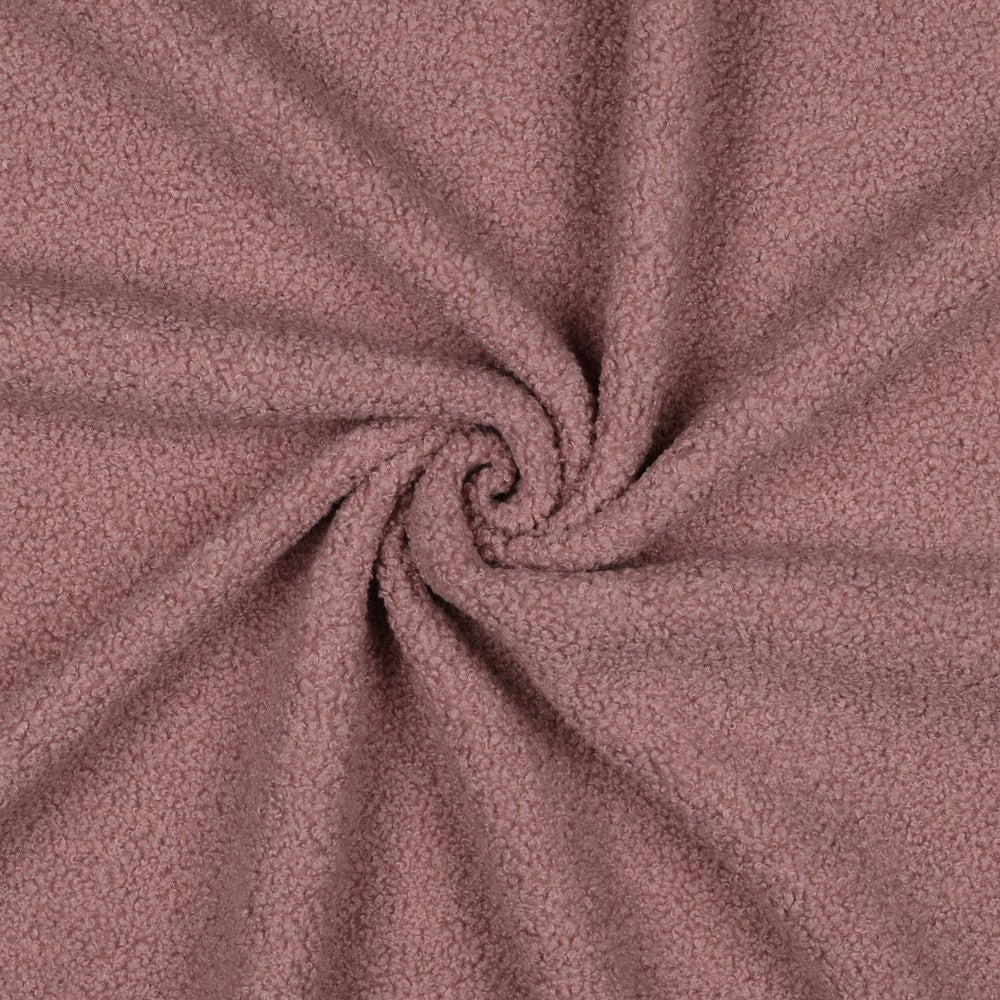 Teddyfleece Boucle Doubleface altrosa